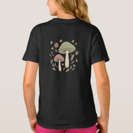 T-shirt Whimsical Fungi Botanical Graphic Cute