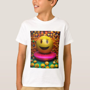T-shirt Whimsical Watercolor Smile