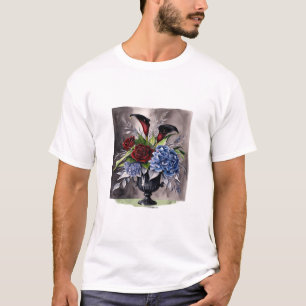 T-shirt Whimsigothique - Gothique Floral Vase esthétique C