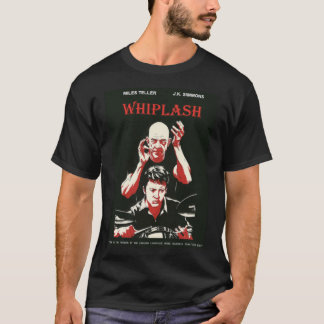 T-shirt Whiplash Movie  - Black and Red  