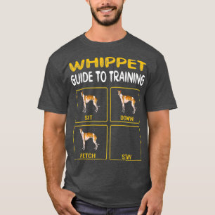 T-shirt Whippet Guide Pour L'Entraînement De L'Obéissanc