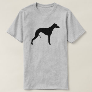 T-shirt Whippet silhouette