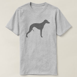 T-shirt Whippet silhouette
