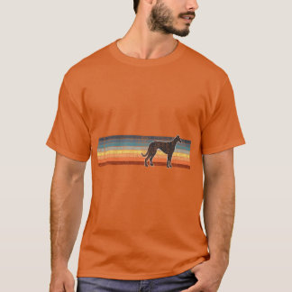 T-shirt Whippet Vintage Pet Lover Papa Womenretro
