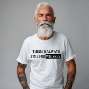 T-shirt Whiskey cite d'étranges paroles d'alcool