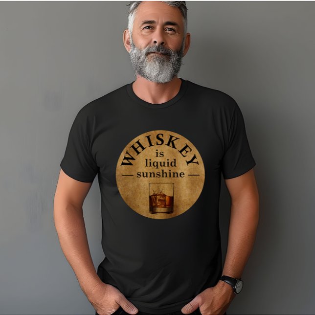 T-shirt Whiskey cite d'étranges paroles d'alcool (Créateur téléchargé)
