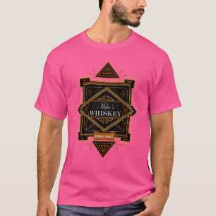T-shirt Whiskey single Malt Liqueur Whisky de Mike aide 10
