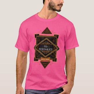 T-shirt Whiskey single Malt Liqueur Whisky de Mike aide 10