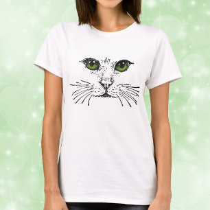 T-shirt Whiskings à visage de chat écossais