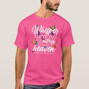 T-shirt Whisper I Love You Butterfly et Religieux