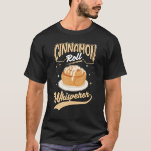 T-shirt Whisperer à rouleaux de cannelle