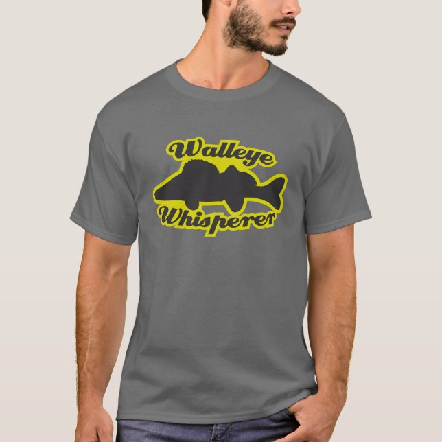 T-shirt Whisperer de brochets vairons (Devant)