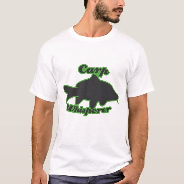 T-shirt Whisperer de carpe (Devant)