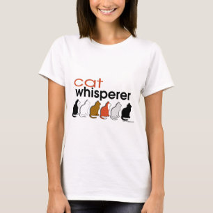 T-shirt Whisperer de chat