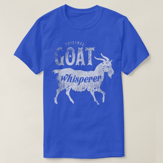 T-shirt Whisperer de chèvre original Drôle mignon cadeau d (Design devant)