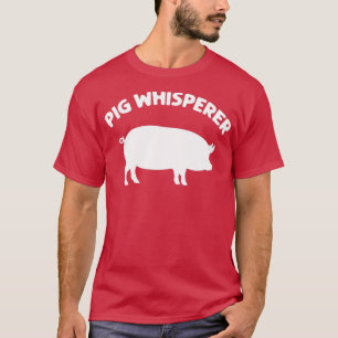 T-shirt Whisperer de porc