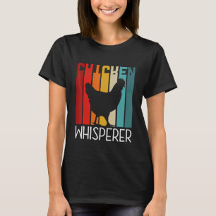 T-shirt Whisperer de poulet rétro