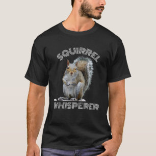 T-shirt Whisperer d'écureuil T chemise Vintage Écureuil