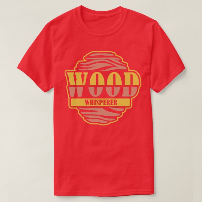 T-shirt Whisperer en bois 2 (Design devant)