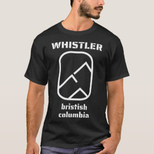 T-shirt Whistler Colombie-Britannique Canada Ski Snowboard