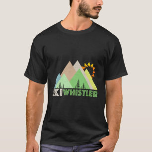 T-shirt Whistler Ski Whistler Bc