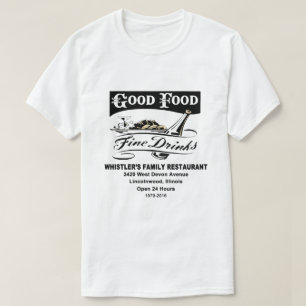 T-shirt Whistler's Family Restaurant, Lincolnwood, Illinoi