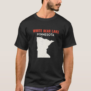 T-shirt White Bear Lake Minnesota USA State America Travel