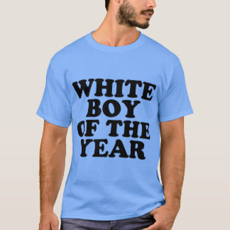 T-shirt White Boy Ofhe Year boy