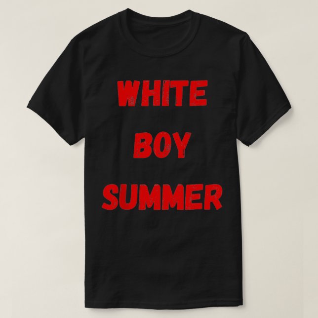 T-shirt White Boy Summer (Design devant)