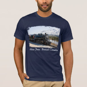 T-shirt White Pass Train en Chemise pour hommes de neige