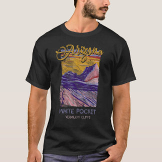 T-shirt White Pocket Vermilion Cliffs AZ Arizona Grand Can