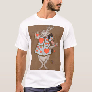 T-shirt White Rabbit with Herald's Costume Design