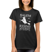 White Salem Riding Academy Halloween Witch Graphis