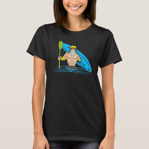 T-shirt White Water River Kayaking Rapids Kayak Spray Skir