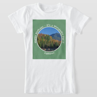 T-Shirt Whiteface Mountain, Adirondack Articles de fête d'