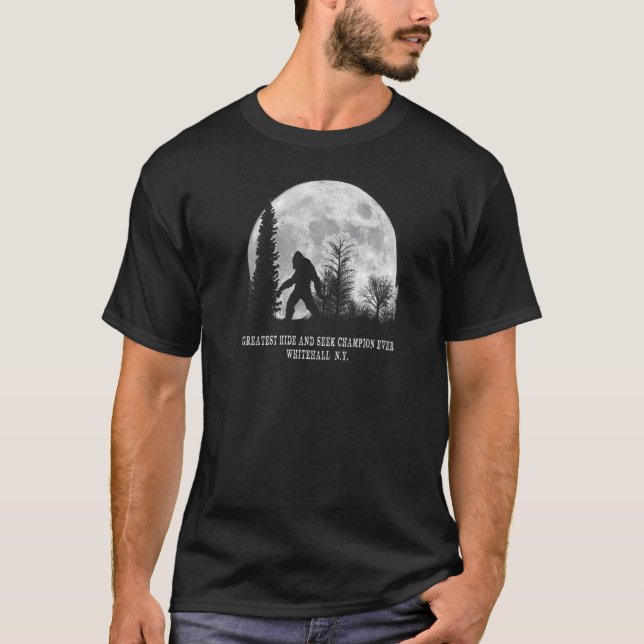 T-shirt Whitehall New York Plus Grande Cachée Et Chercher  (Devant)