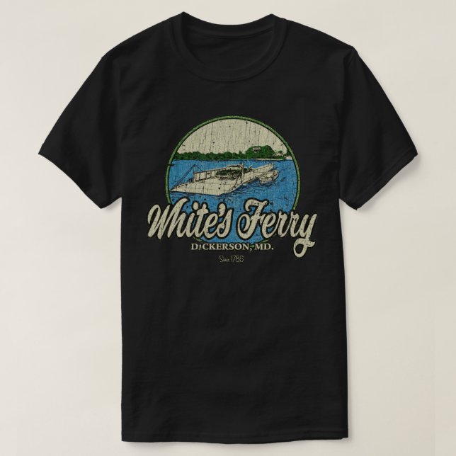 T-shirt Whites Ferry 1982 (Design devant)