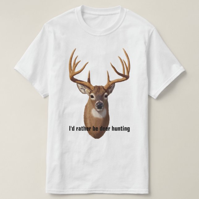 T-shirt Whitetail Deer (Design devant)