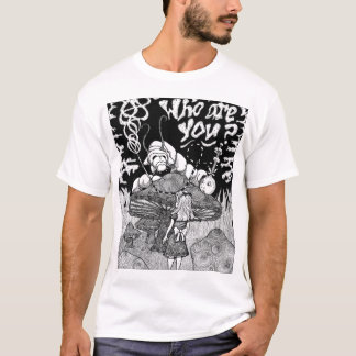 T-shirt whoareyou (blanc)