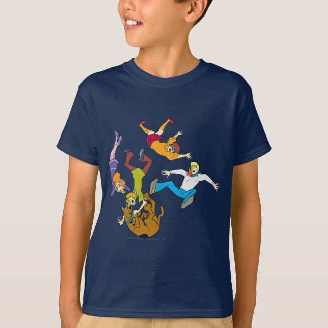T-shirt Whole Gang 17 Mystery Inc (Devant)