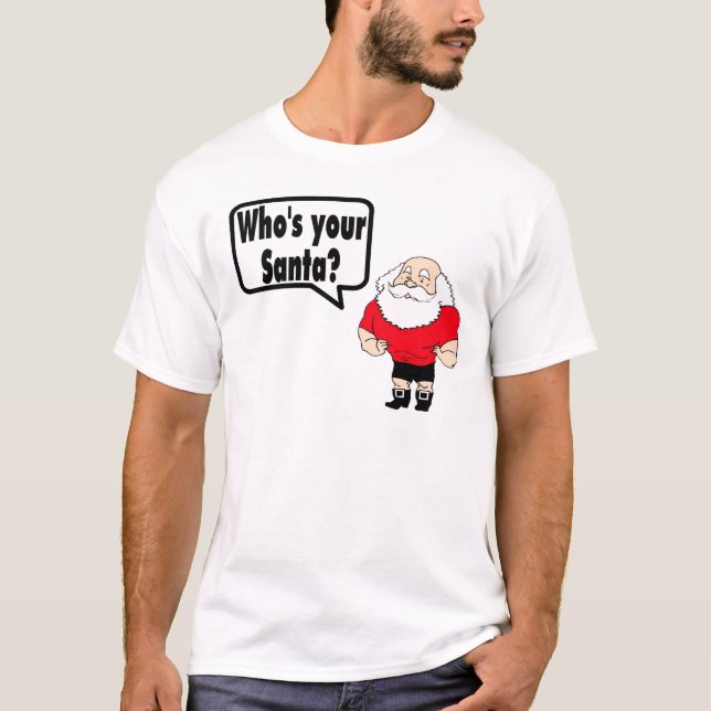 T-shirt Whos votre Père Noël 1 (Devant)