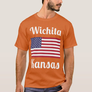 T-shirt Wichita Kansas Imprimés Élégants2