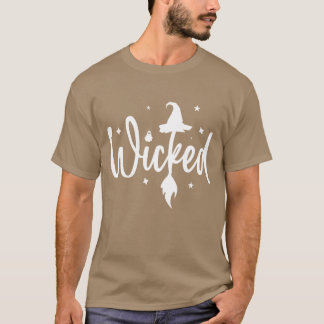 T-shirt Wicked best design retro