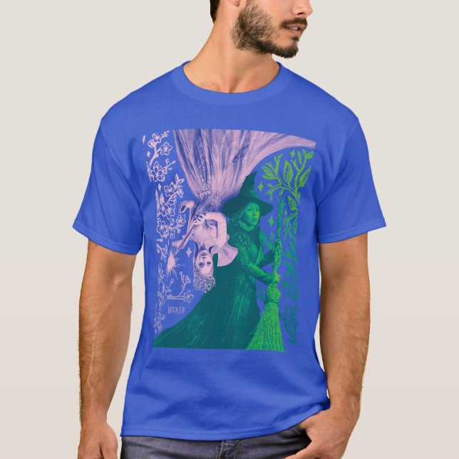 T-shirt Wicked For Good Glinda and Elphaba in Perfect Cont (Devant)