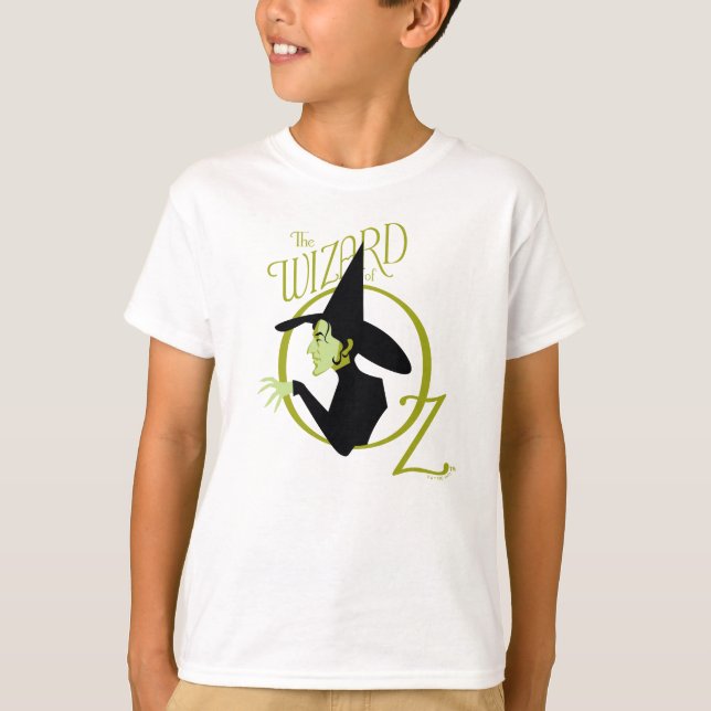T-shirt Wicked Witch™ L'Assistant Du Logo Oz™ (Devant)