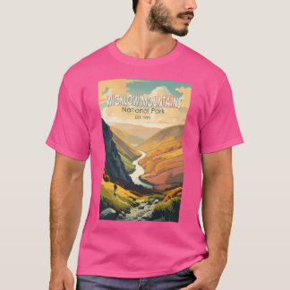 T-shirt Wicklow Mountains National Park Irlande Travel Art