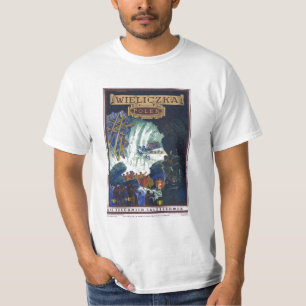 T-shirt Wieliczka Polen/art de mine de sel voyage de la