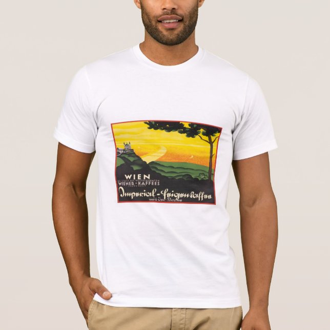 T-shirt Wien vintage Autriche (Devant)