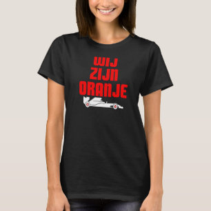 T-shirt Wij Zijn Oranje Nous Sommes Orange Formula Racing 