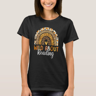 T-shirt Wild À Propos De La Lecture Professeur Retour À L'